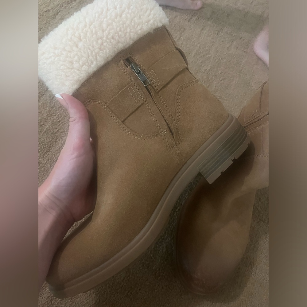 Ugg Harrison Cuff Boot - Chestnut Brown - image 6